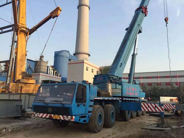 東億熱電改造設備搬運吊裝安裝工程